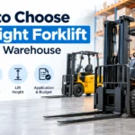 Choosing the right forklift for a warehouse