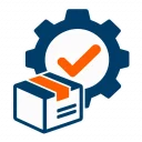 Quality forklift parts icon